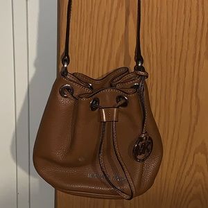 Michael Kors Small Brown (Jules) Leather
